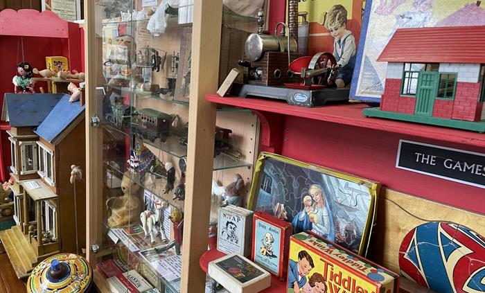 Pembroke Museum has a significant collection of vintage toys and games.
